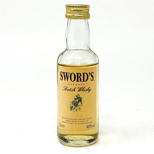 Swords Blended Scotch Whisky, Miniature, 5cl, 40% ABV