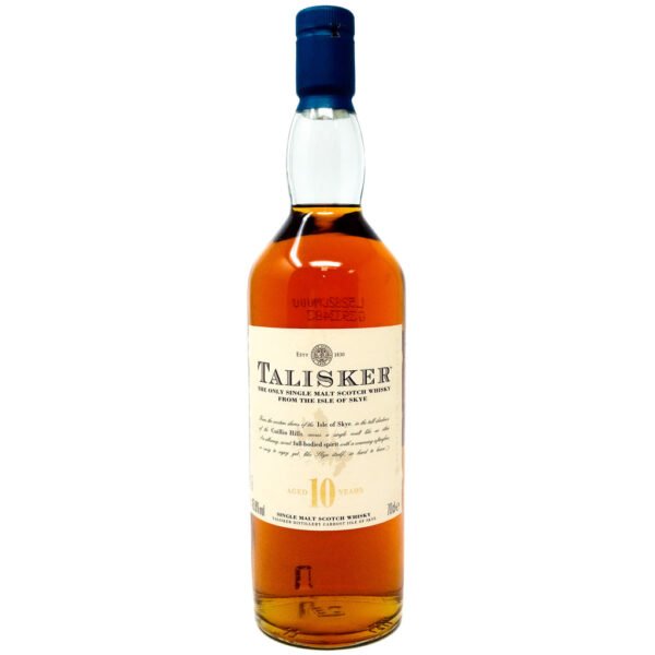 Talisker 10 Year Old Single Malt Scotch Whisky, 70cl, 45.8% ABV Talisker 10 Year Old Single Malt Scotch Whisky, 70cl, 45.8% ABV