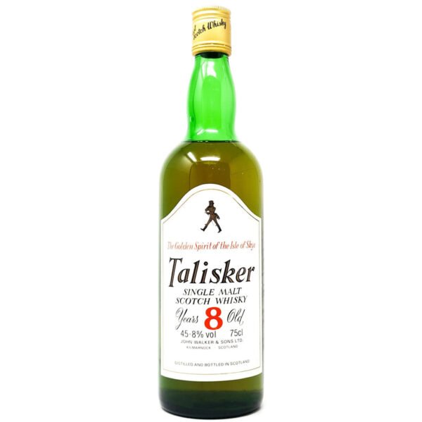 Talisker 8 Year Old Single Malt Scotch Whisky, 75cl, 45.8% ABV Talisker 8 Year Old Single Malt Scotch Whisky, 75cl, 45.8% ABV