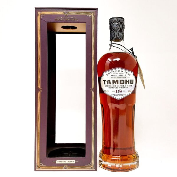 Tamdhu 18 Year Old Cask Strength Single Malt Scotch Whisky, 70cl, 56.8% ABV Tamdhu 18 Year Old Cask Strength Single Malt Scotch Whisky, 70cl, 56.8% ABV