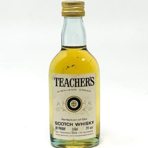 Teacher's Highland Cream Scotch Whisky, Miniature, 5.6cl, 70° Proof