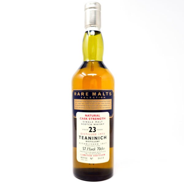 Teaninich 1973 23 Year Old Rare Malts Selection Single Malt Scotch Whisky, 75cl, 57.1% ABV