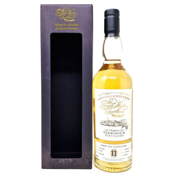 Teaninich 2008 11 Year Old 'Single Malts of Scotland' Single Malt Scotch Whisky 70cl, 60.4% ABV Teaninich 2008 11 Year Old 'Single Malts of Scotland' Single Malt Scotch Whisky 70cl, 60.4% ABV