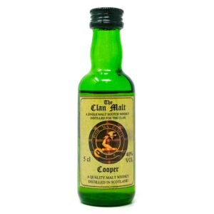The Clansman (Cooper) Single Malt Scotch Whisky, Miniature, 5cl, 40% ABV The Clansman (Cooper) Single Malt Scotch Whisky, Miniature, 5cl, 40% ABV