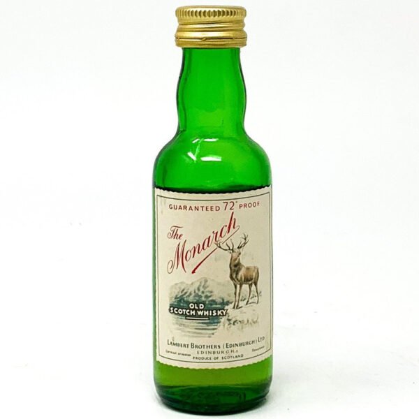 The Monarch Old Scotch Whisky, Miniature, 5cl, 41.2% ABV