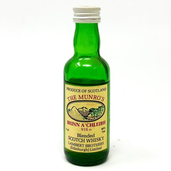 The Munro's 'Beinn A'Chleibh' Scotch Whisky, Miniature, 5cl, 40% ABV