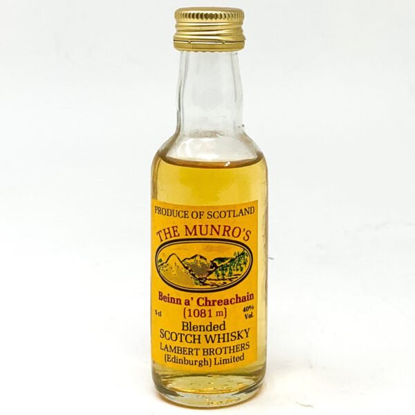 The Munro's 'Beinn a'Chreachain' Scotch Whisky, Miniature, 5cl, 40% ABV