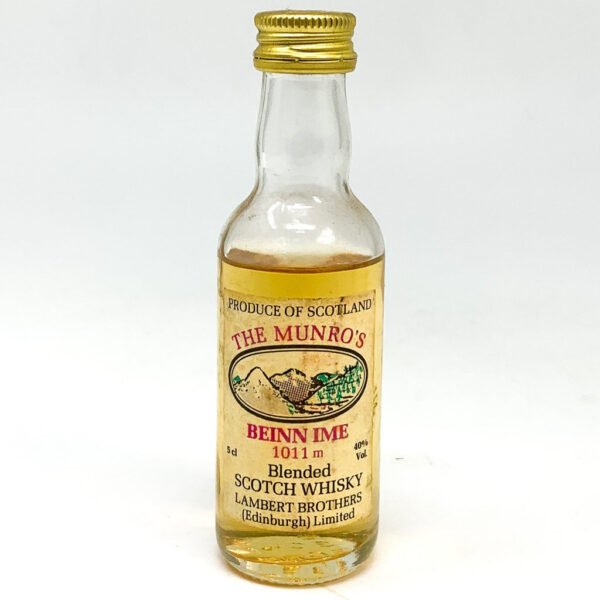 The Munro's 'Beinn Ime' Scotch Whisky, Miniature, 5cl, 40% ABV