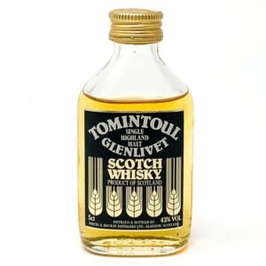 Tomintoul Glenlivet Highland Scotch Whisky, Miniature, 5cl, 43% ABV Tomintoul Glenlivet Highland Scotch Whisky, Miniature, 5cl, 43% ABV