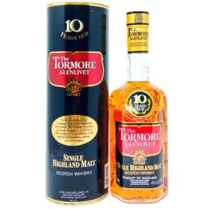 Tormore-Glenlivet 10 Year Old Single Malt Scotch Whisky, 75cl, 40% ABV