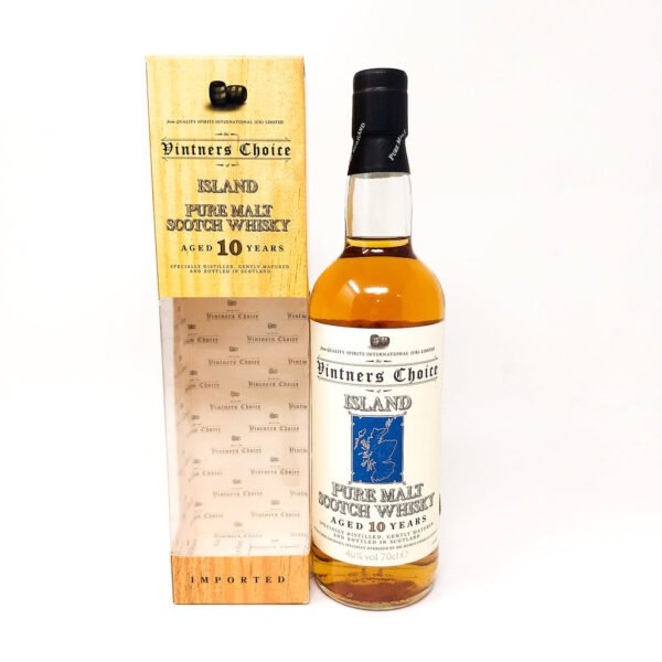Vintners Choice 10 Year Old Island Pure Malt Scotch Whisky, 70cl, 40% ABV Vintners Choice 10 Year Old Island Pure Malt Scotch Whisky, 70cl, 40% ABV