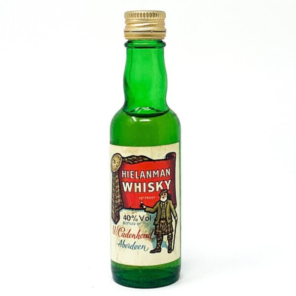 W. Cadenhead Miniature Whisky 5cl 40% - Collectible Scotch