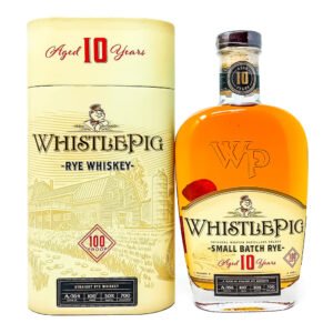 Whistlepig 10 Year Old Small Batch Rye 100 Proof Straight Rye Whiskey, 70cl, 50% ABV