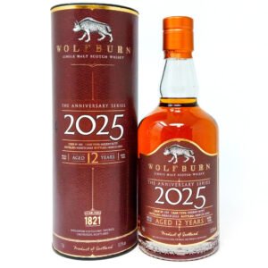 Wolfburn 12 Year Old 2025 Anniversary Series Single Malt Scotch Whisky, 70cl, 53.5% ABV
