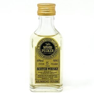 Wood Pecker 5 Year Old Finest Scotch Whisky, Miniature, 4.1cl, 40% ABV