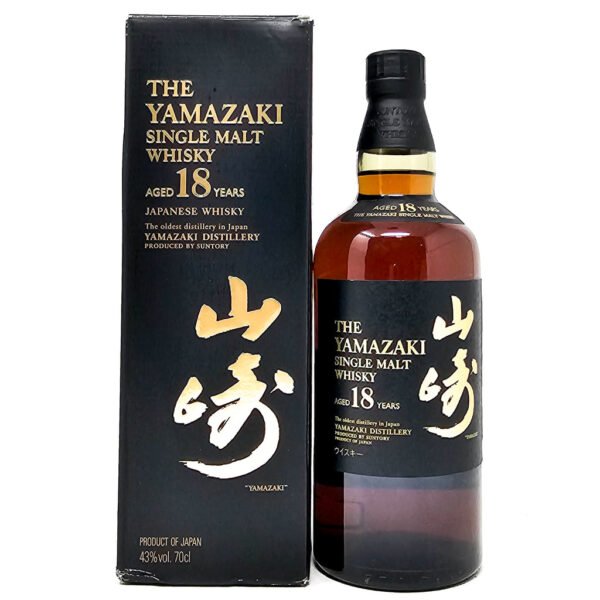 Yamazaki 18 Year Old Single Malt Japanese Whisky, 70cl, 43% ABV Yamazaki 18 Year Old Single Malt Japanese Whisky, 70cl, 43% ABV