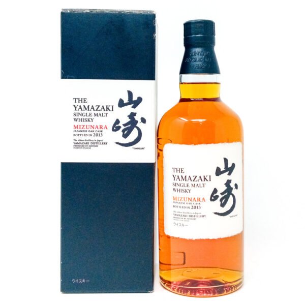 Yamazaki Mizunara 2013 Single Malt Japanese Whisky 70cl, 48% ABV Yamazaki Mizunara 2013 Single Malt Japanese Whisky 70cl, 48% ABV